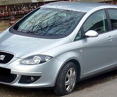 Seat Altea 2005 1.6 petrol also buying all make and models of end of life vehicles