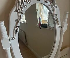 Dressing table and chair