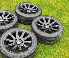 R19 5x120 BMW Style 95 alloy wheels