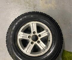 Jeep Alloy with brand new 245/70/16