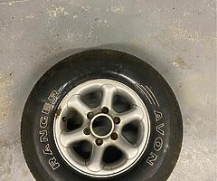 Jeep Alloy with good 235/75/15
