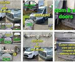 Transit custom and mk8 parts for sale