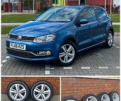 VOLKSWAGEN POLO GENUINE ALLOYS