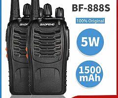 2pcs Set Walkie Talkies Long Range New In Box With Accesories - Image 9/10