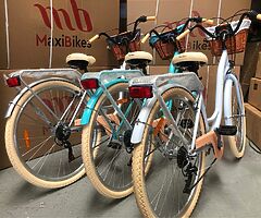 CITY BIKE + BASKET - 7 SHIMMANO GEARS - Brand New - Delivery 