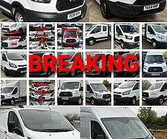 Ford transit custom & mk8 parts turbo starter injector light door front mirror wheel axle tyre b