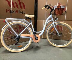 CITY BIKE + BASKET - 7 SHIMMANO GEARS - Brand New - Delivery  - Image 4/8