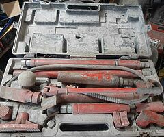 Car body repair tool kit