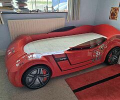 Cilek kids race car furniture - Image 8/8