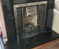 Marble fire place