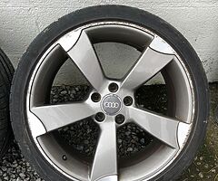 19’TTRS Audi alloys