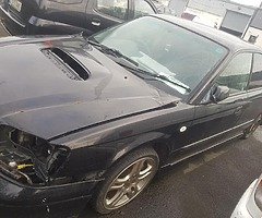 Subaru legacy b4 
For sale parts car full rolling shell no gearbox. Bonnet damaged.
 not breaking - Image 5/5