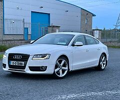 AUDI A5 2.0 DIESEL S-LINE WHITE AUTOMATIC