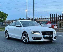 AUDI A5 2.0 DIESEL S-LINE WHITE AUTOMATIC