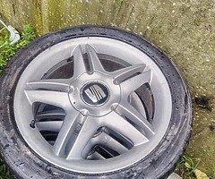 5x100 17" LEON CUPRA STARFISH ALLOYS