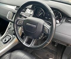 2016 2016 LAND ROVER RANGE ROVER EVOGUE 2.0D 150 BHP AUTO LEATHER INT NCT 10/22 range rover - Image 7/10