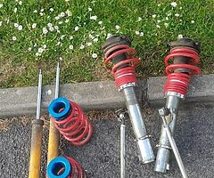 B7 passat coilovers with adjustable droplinks