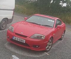 Hyundai coupe for breaking