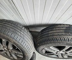R16 5x112 alloys with good tyres - Image 4/5