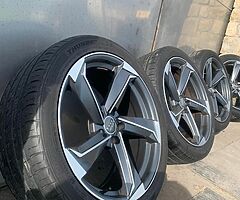 19in 5x112 alloys - Image 6/6