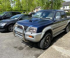 2003 Mitsubishi L200 2.5 4d56 Tdi.5 seater Crew cab tax 333e per year .Doe(cvrt)12/22 Tax paid 6/22 - Image 5/5