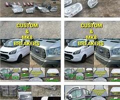 Transit custom and mk8 parts for sale