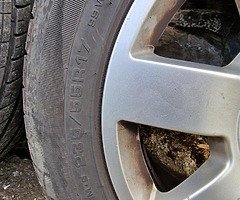 Audi alloys 17 inch tyres 235/55/17