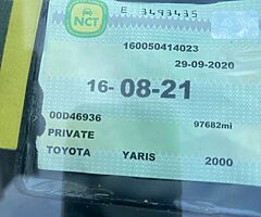 2000 yaris (1 owner from new) READ ADD - Image 9/10