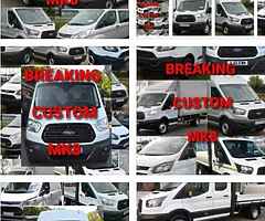 Transit custom and mk8 parts for sale