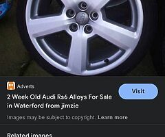 Rs6 Audi alloys wanted