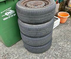 Mercedes steel wheels