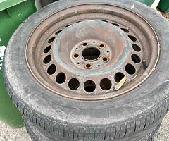 Mercedes steel wheels