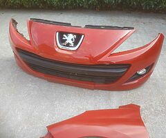 207 bumpers and wings