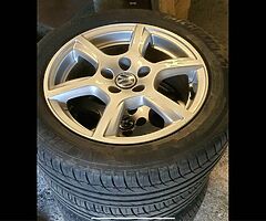 Vw Alloys ,Tyres as New