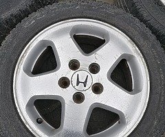 Fat fives style honda alloys
