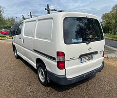 2007 TOYOTA HIACE DOE 9-22 TAX 9-22