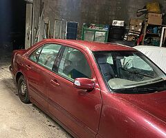 Mercedes e200 for breaking