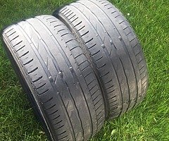 Tyres 245/40/19 Bridgestone Turanza run flat - Image 2/3