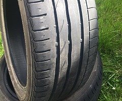 Tyres 245/40/19 Bridgestone Turanza run flat