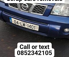 Scrap cars removals