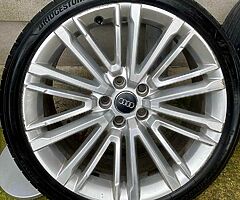 19” Genuine Audi S4 Alloys - Image 3/9