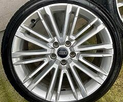 19” Genuine Audi S4 Alloys - Image 4/9