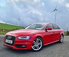 2013 2013 132 AUDI A4 2.0 TDI SPORTS LINE LEATHER INT NCT 2/23  A4