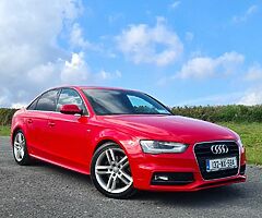 2013 2013 132 AUDI A4 2.0 TDI SPORTS LINE LEATHER INT NCT 2/23  A4 - Image 3/10