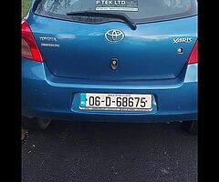 Toyota yaris 2006 manual 1.0L petrol
