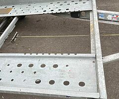 Car Trailer Ifor Williams full serviced