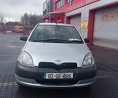 2002 toyota yaris