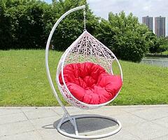 EGG RATTAN SWING CHAIR + XXL CUSHIONS - Brand New - DELIVERY  - Image 4/6