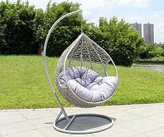 EGG RATTAN SWING CHAIR + XXL CUSHIONS - Brand New - DELIVERY  - Image 5/6