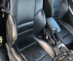M sport leather interior electric e46 coupe seats - Image 4/6